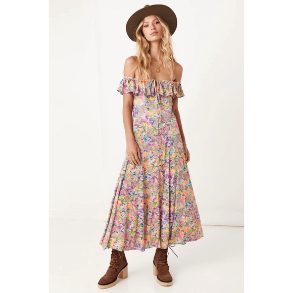 Spell & The Gypsy | Off The Shoulder Dress. - Picture 4 of 14